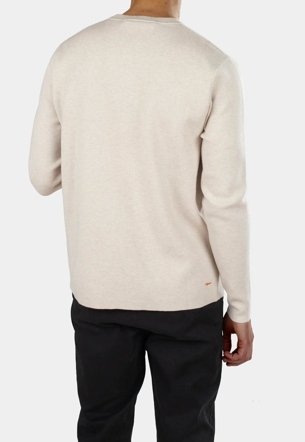 Ciszere Clark Knitted Roundneck Beige