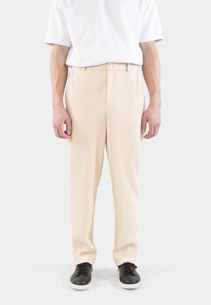 Ciszere Lugo Plisse Trousers Ivory