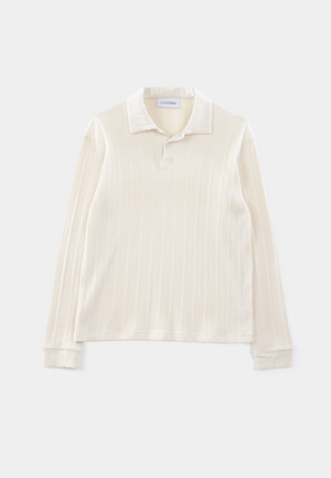 Ciszere Bowen Structure Sweater Beige