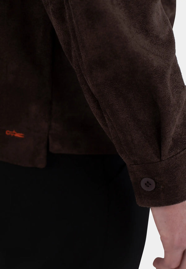 Ciszere Nash Vegan Suede Jacket Java