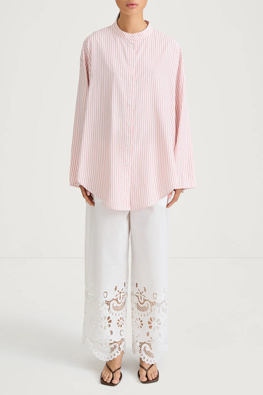 Stylein Jazara Shirt Pink Stripe - Mojo Independent Store