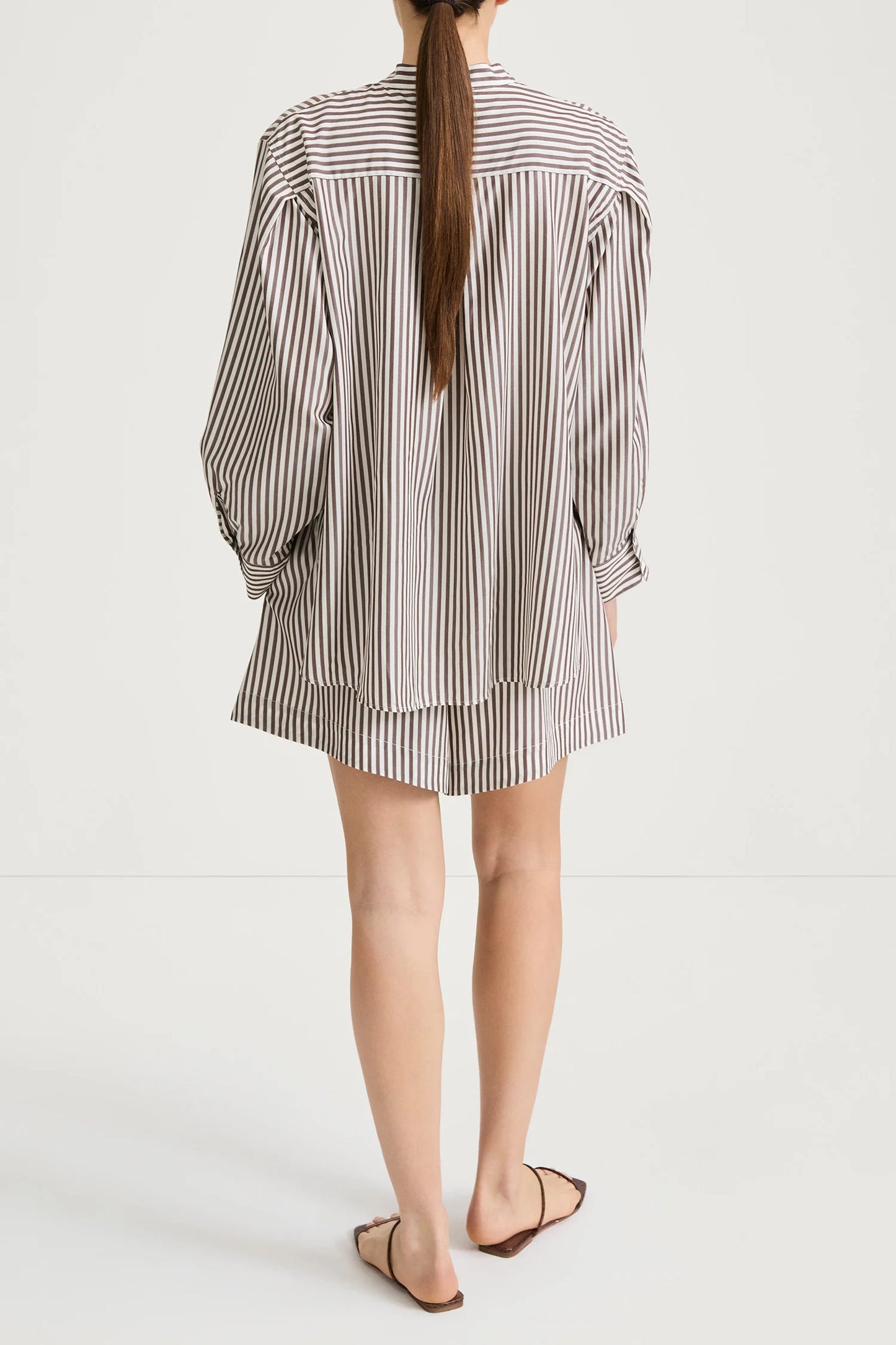 Stylein Mojo Shorts Brown Stripe - Mojo Independent Store