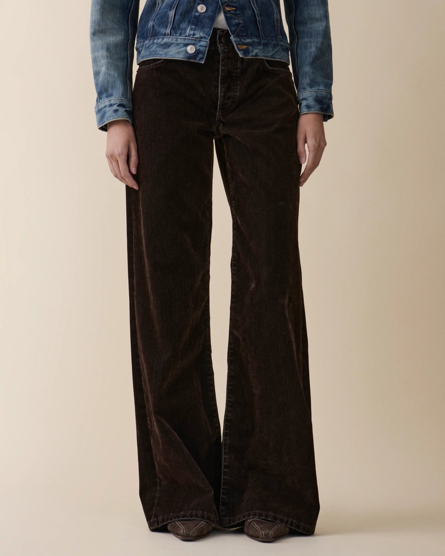 Jeanerica Kyoto Brown Flock Corduroy - Mojo Independent Store