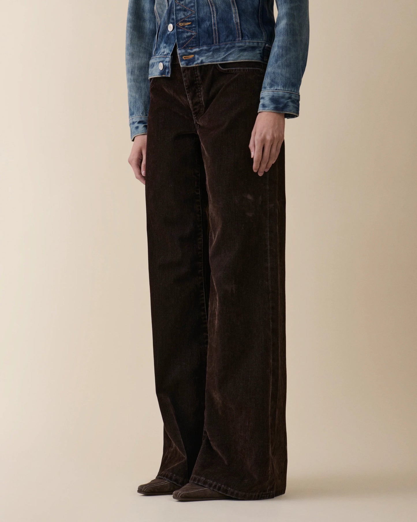 Jeanerica Kyoto Brown Flock Corduroy - Mojo Independent Store