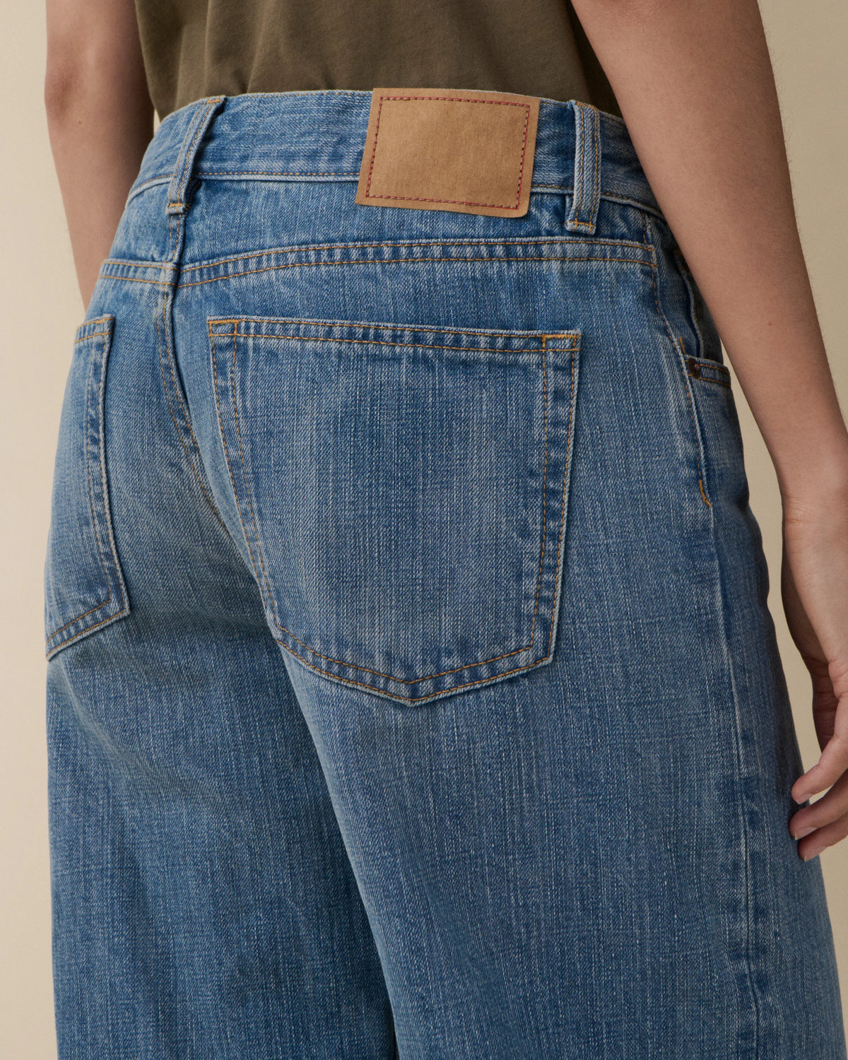 Jeanerica Kyoto Mid Blue Righe