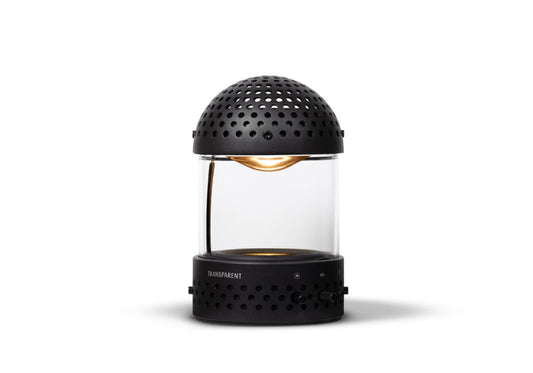 Transparent Light Speaker Black