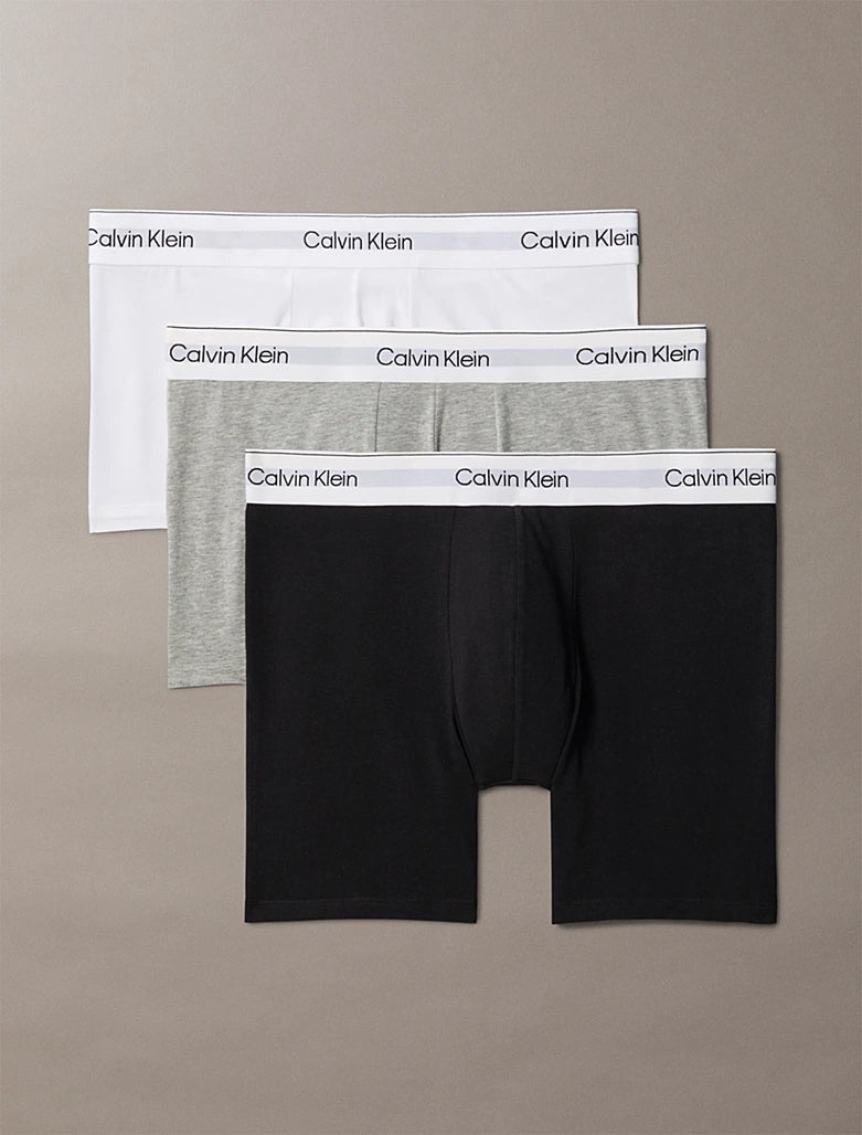 Calvin Klein 3 pack Boxer Brief Black/Grey Heather/White