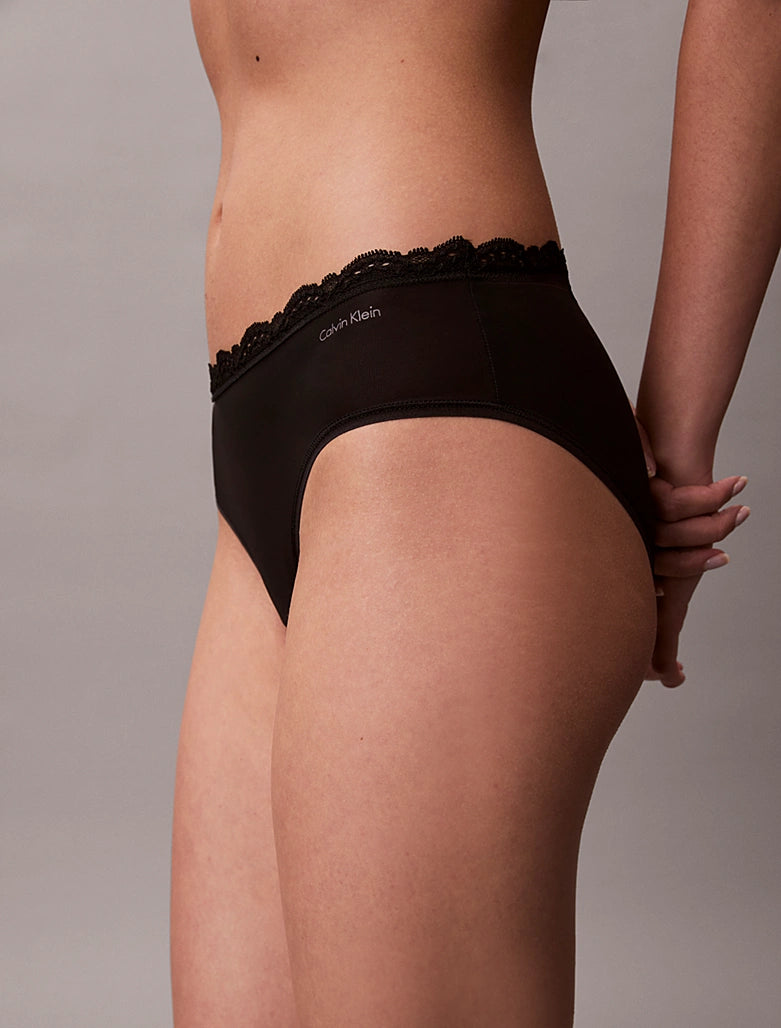 Calvin Klein 3 Pk Hipster Black/Black/Black