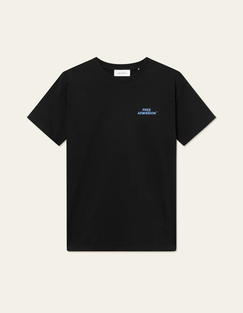 Les Deux Late Night Service T-shirt Black