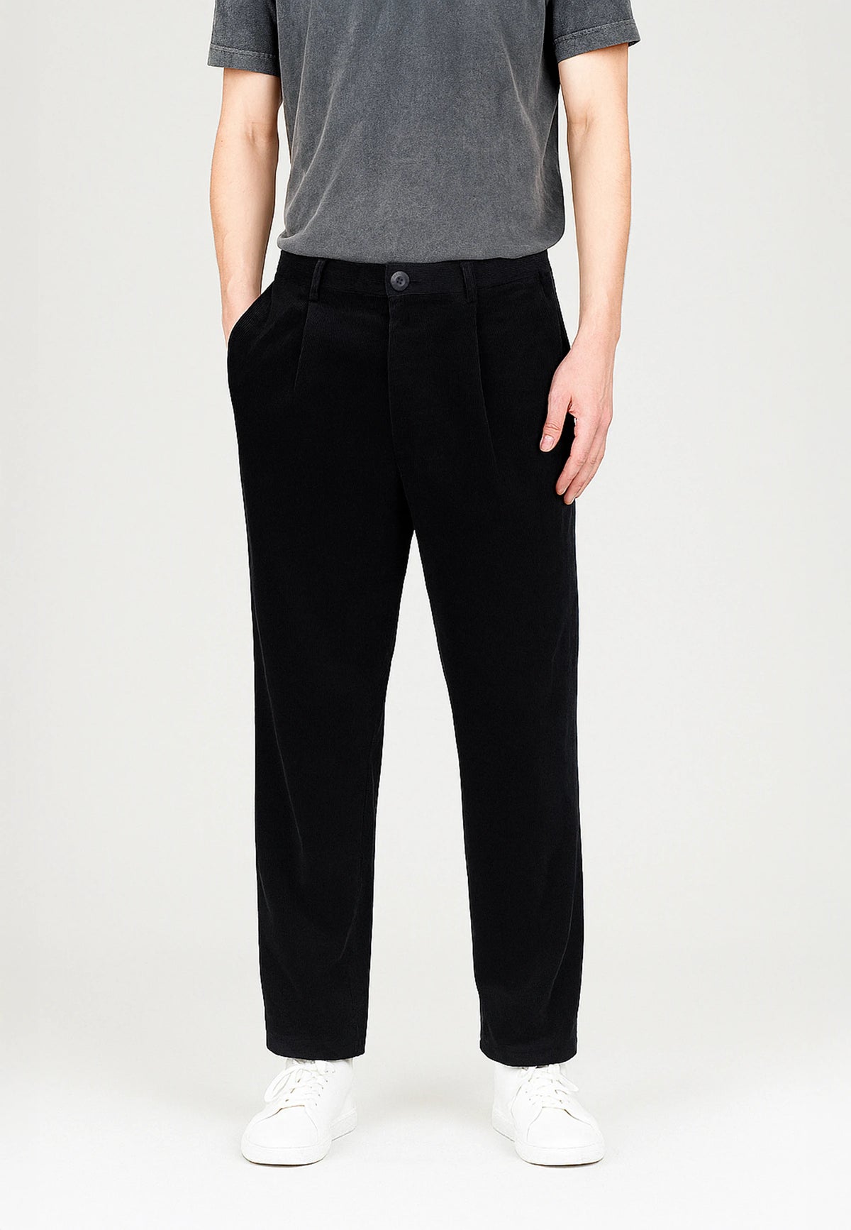 Ciszere Lou Cord Trousers Black