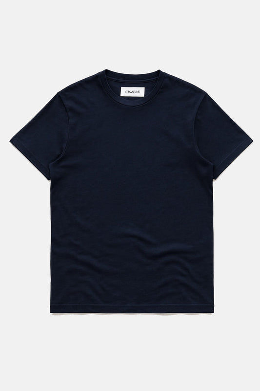 Ciszere Lung Melange T-Shirt Dark Blue