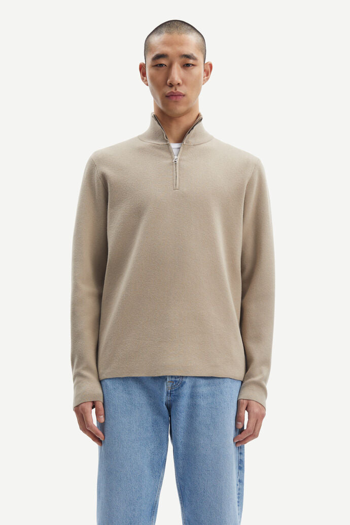 Samsøe Samsøe Gunan Turtle Neck Zip Pure Cashmere