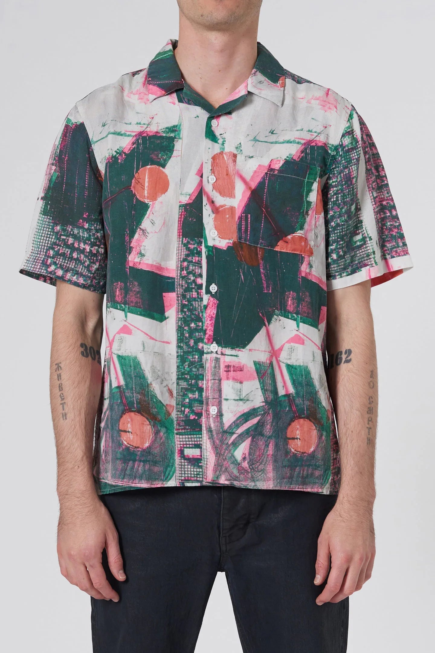 Neuw Yu Art Shirt 1 Pink Ash