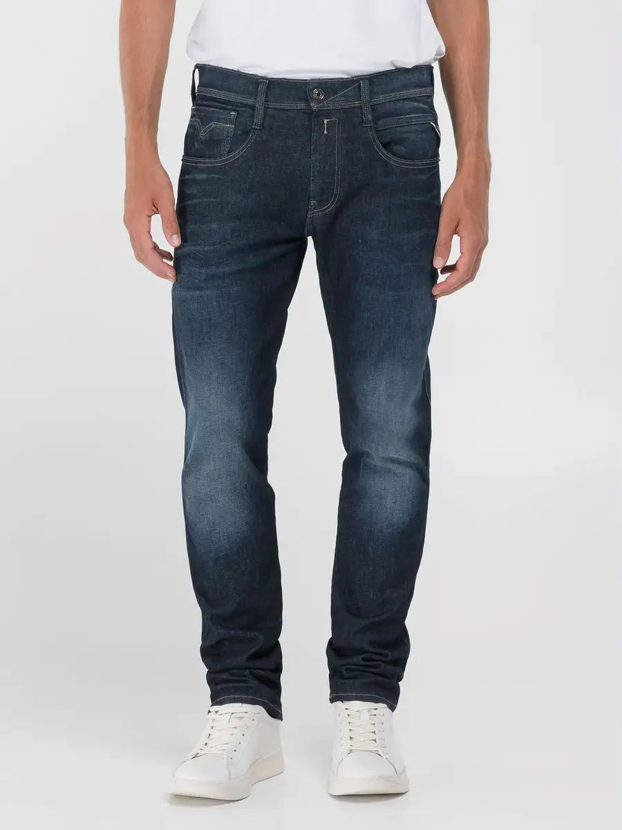 Replay Anbass Jeans Hyperflex Dark Blue