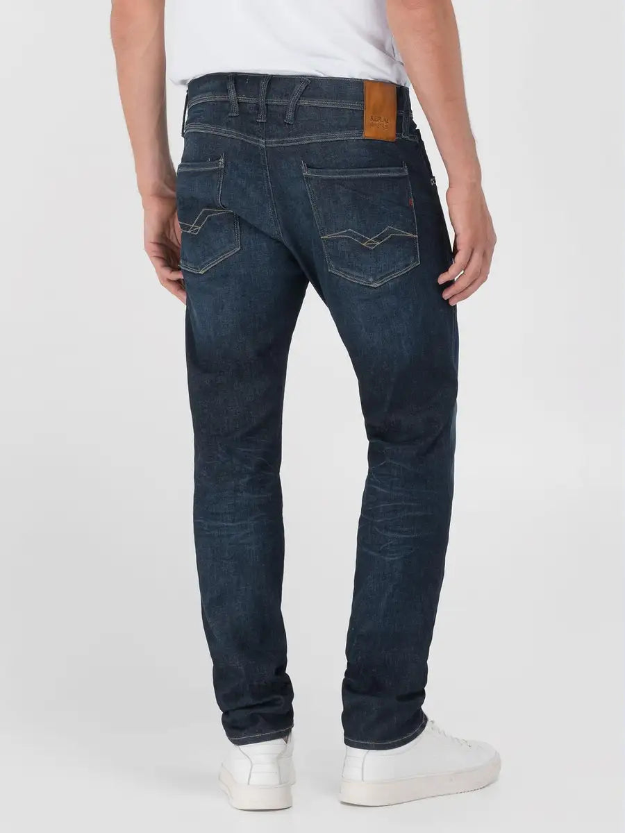 Replay Anbass Jeans Hyperflex Dark Blue