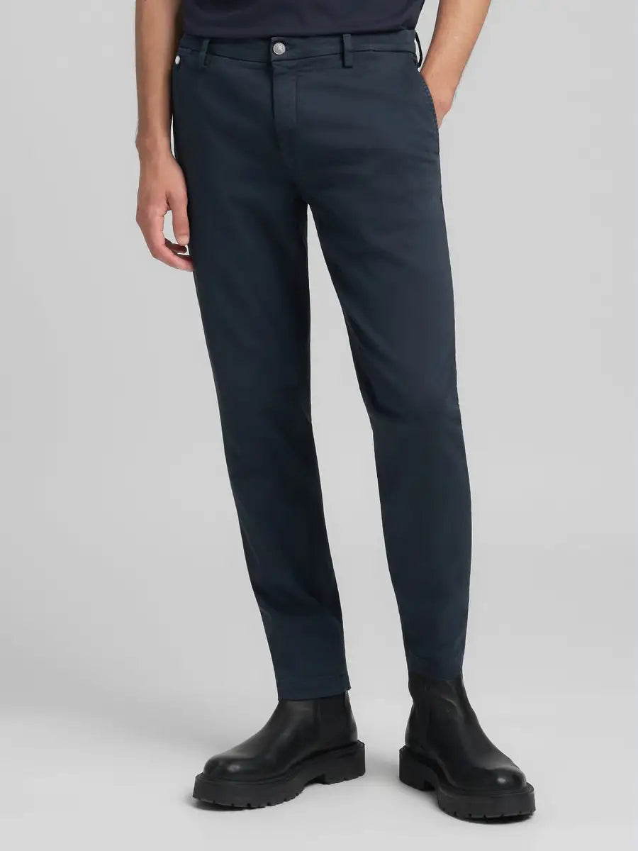 Replay Benni Hyperflex Regular Fit Chino Blue - Mojo Independent Store