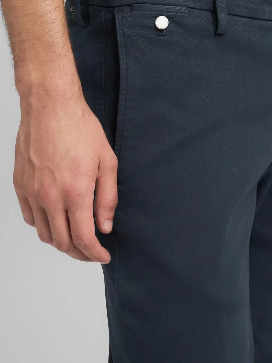 Replay Benni Hyperflex Regular Fit Chino Blue - Mojo Independent Store