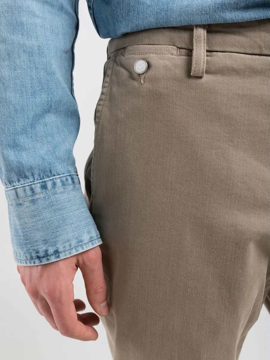Replay Benni Hyperflex Regular Fit Chino Sand
