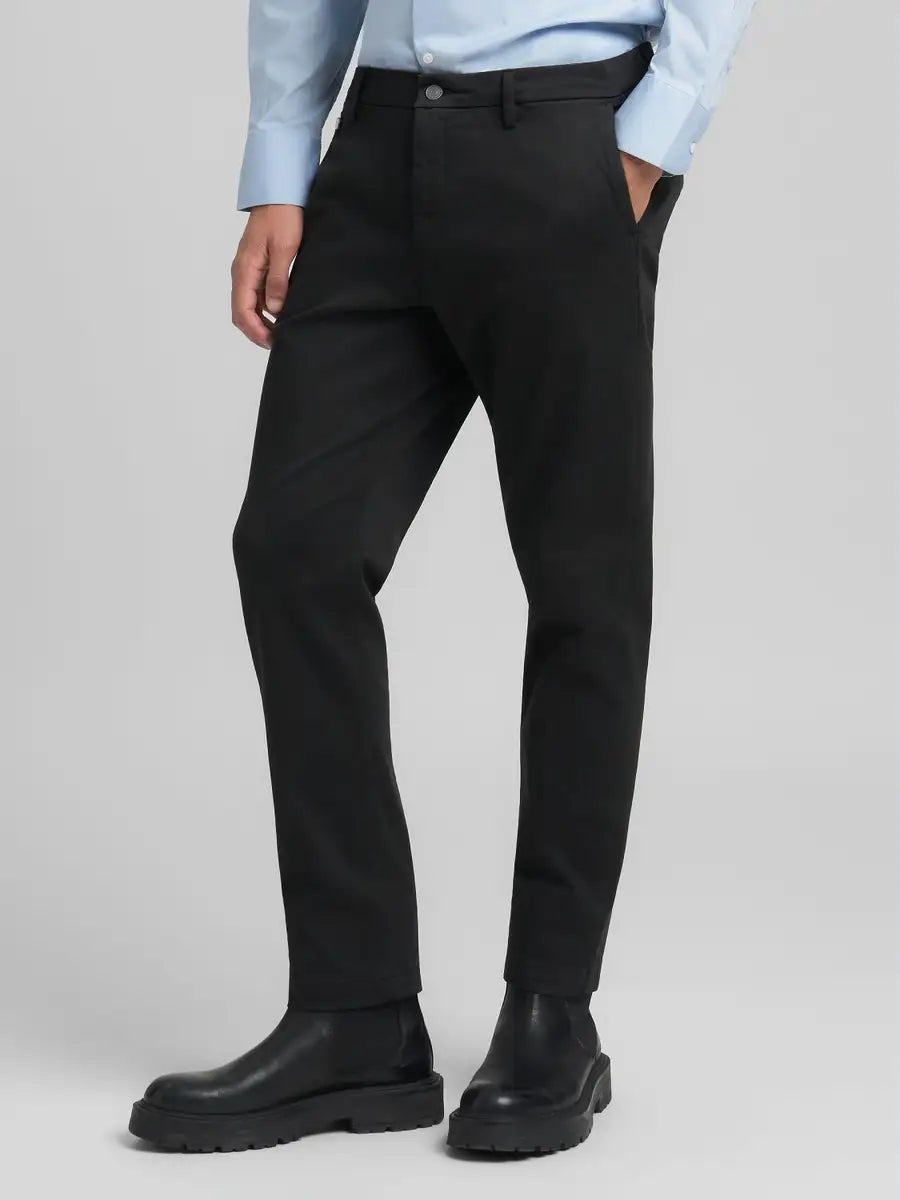 Replay Benni Hyperflex Regular Fit Chino Black