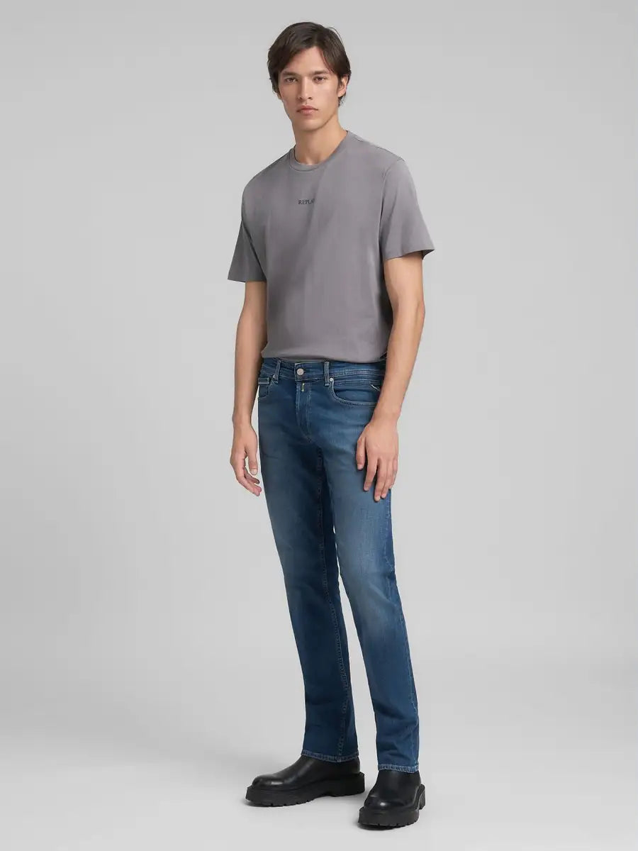 Replay Grover Jeans Dark Indigo Super Stretch Denim - Mojo Independent Store