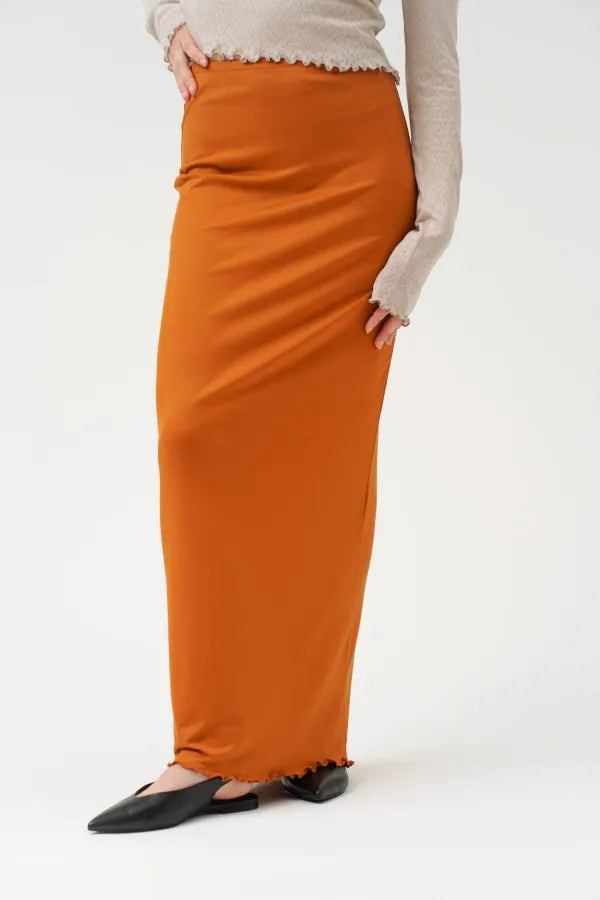 Residus Mae Maxi Skirt Almond