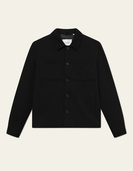 Les Deux Marseille Hybrid Jacket Black