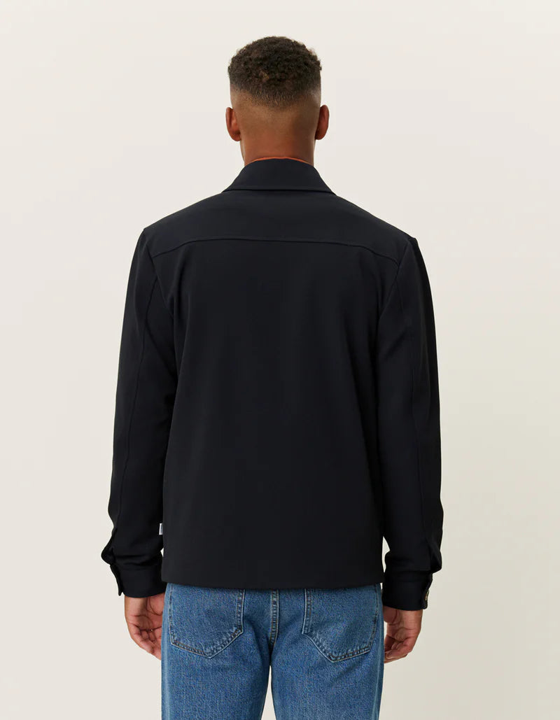 Les Deux Marseille Hybrid Jacket Navy