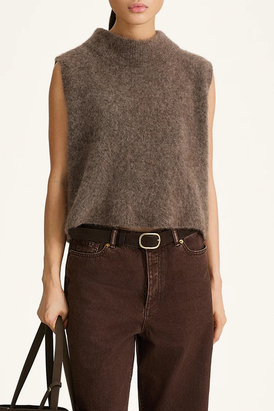 Stylein Nellie Top Brown - Mojo Independent Store