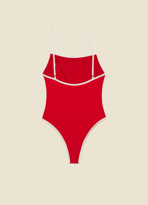 Bare Neo Swimsuit Red/White