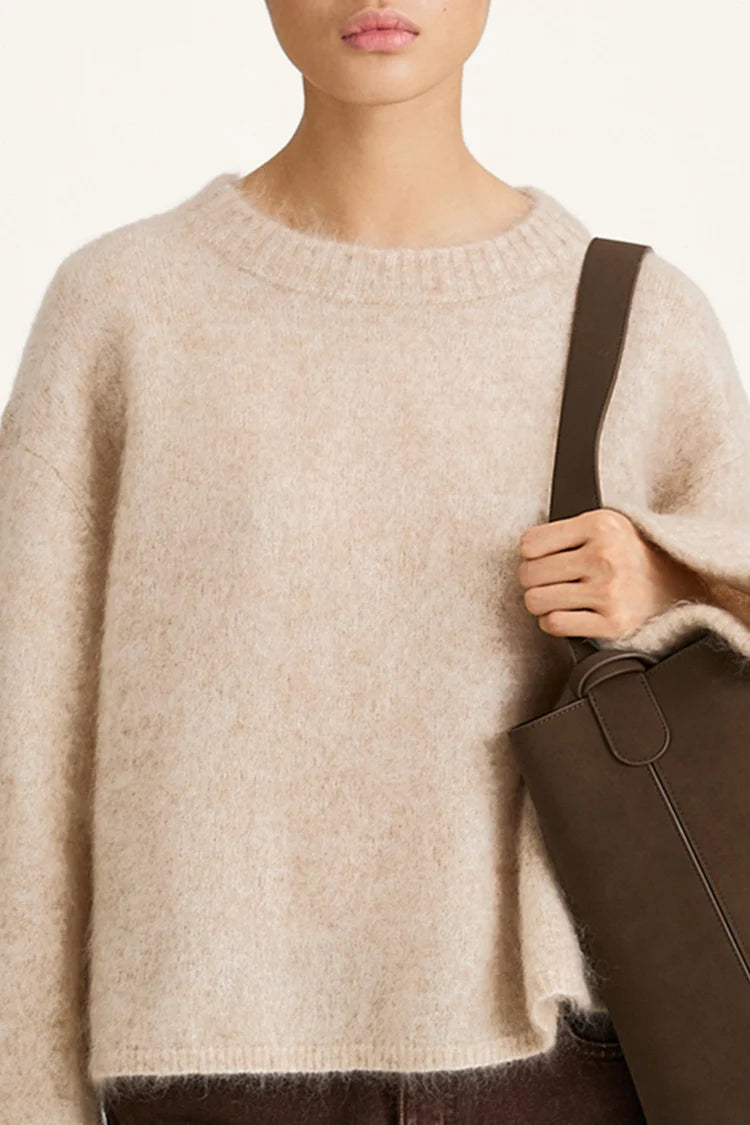 Stylein Niclas Short Sweater Oyster