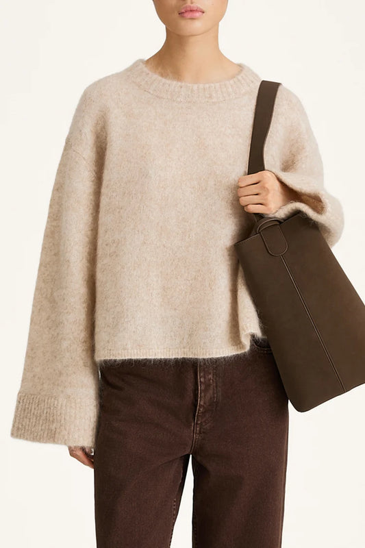 Stylein Niclas Short Sweater Oyster - Mojo Independent Store
