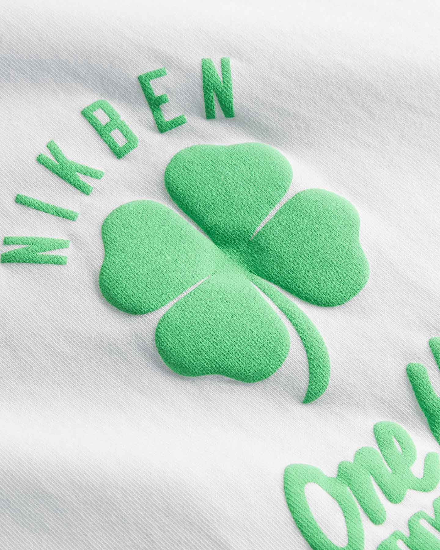 Nikben Just Got Lucky T-shirt White