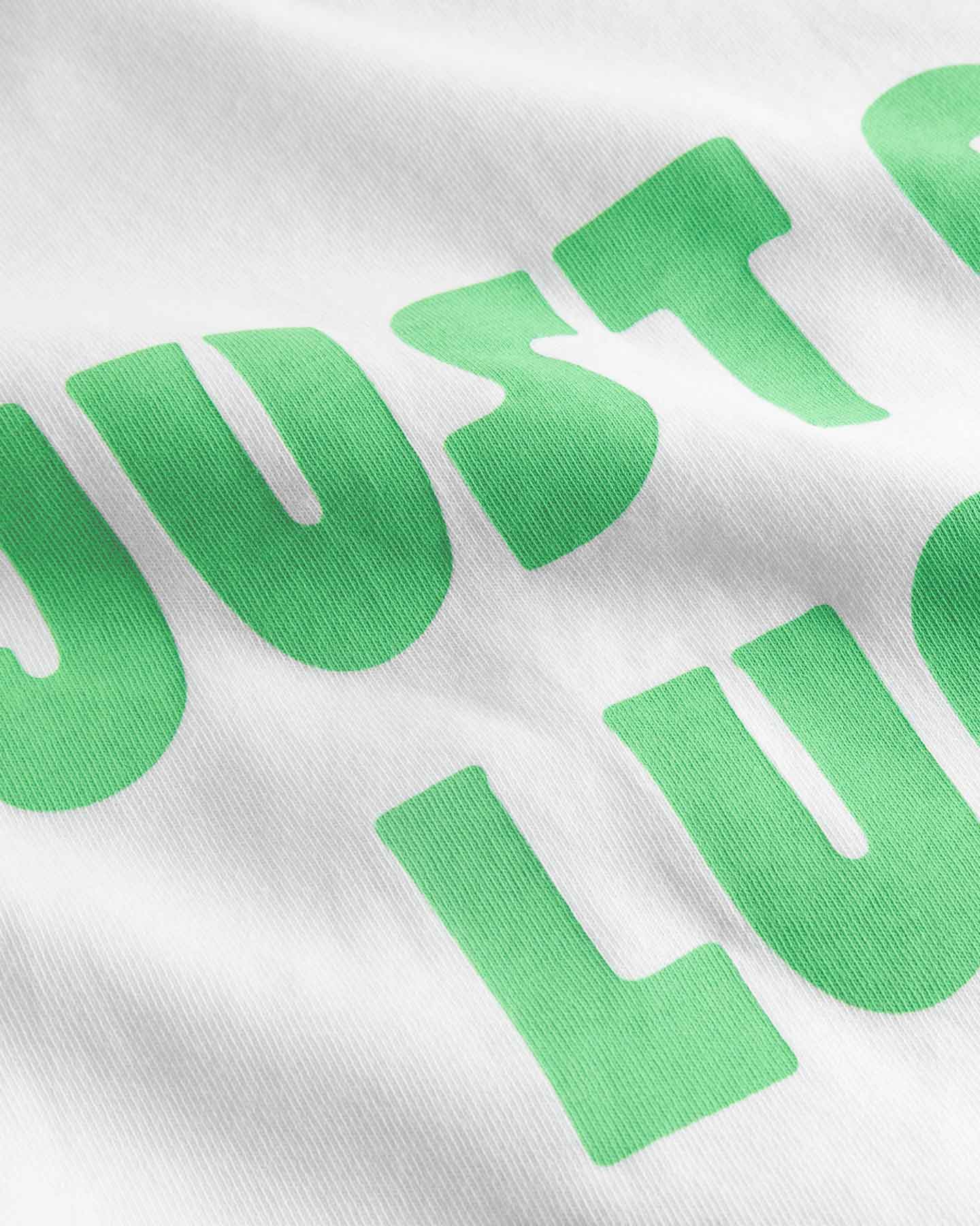 Nikben Just Got Lucky T-shirt White