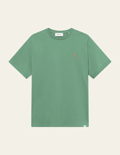 Les Deux Norregaard T-shirt Vintage Green/Orange