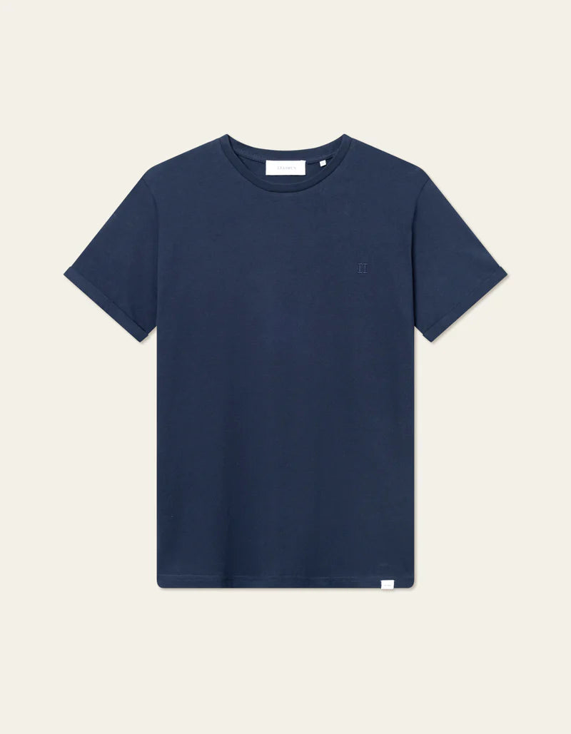 Les Deux Norregaard T-shirt Tonal Dark Navy