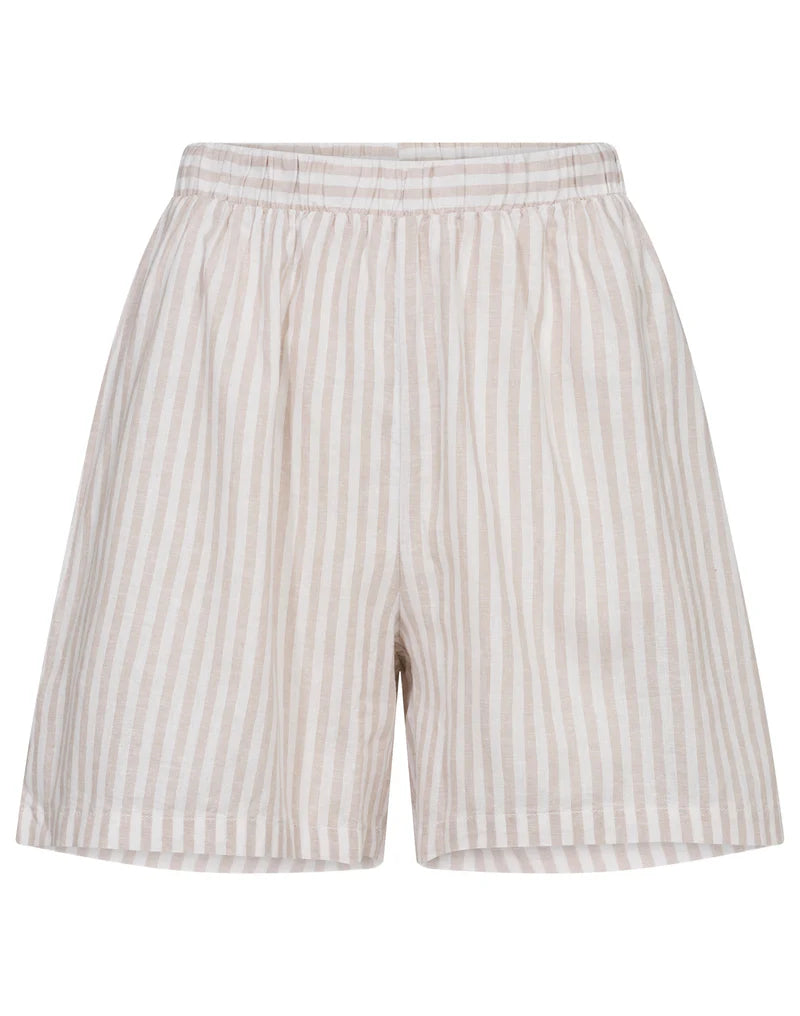 Bruun & Stengade Anemone Shorts Sand/White - Mojo Independent Store