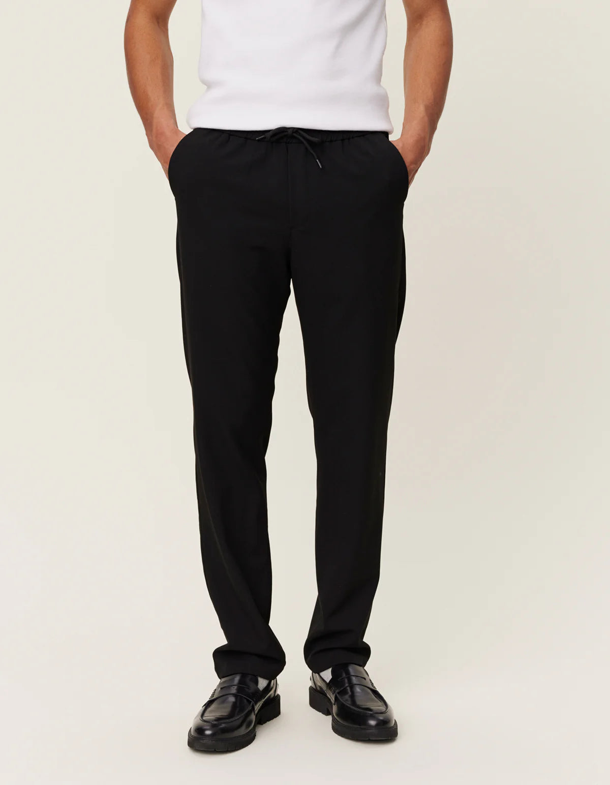 Les Deux Patrick Light Pants Black