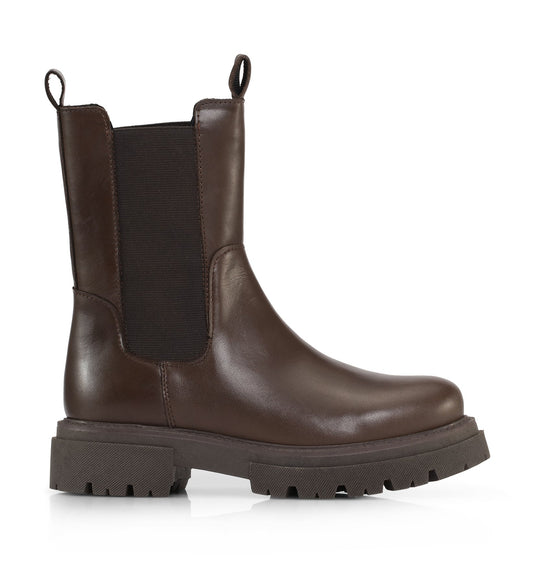 Shoe biz Copenhagen Prima Boot Dark Brown - Mojo Independent Store