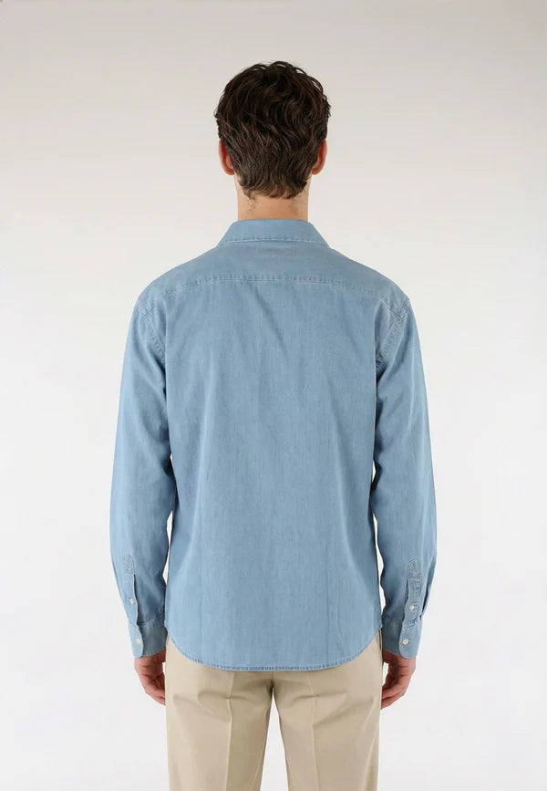 Ciszere Shift Relaxed Washed Denim Shirt - Mojo Independent Store