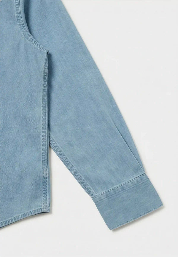 Ciszere Shift Relaxed Washed Denim Shirt - Mojo Independent Store