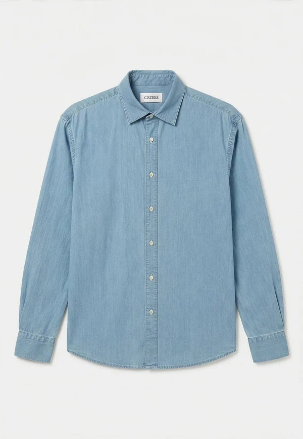 Ciszere Shift Relaxed Washed Denim Shirt - Mojo Independent Store