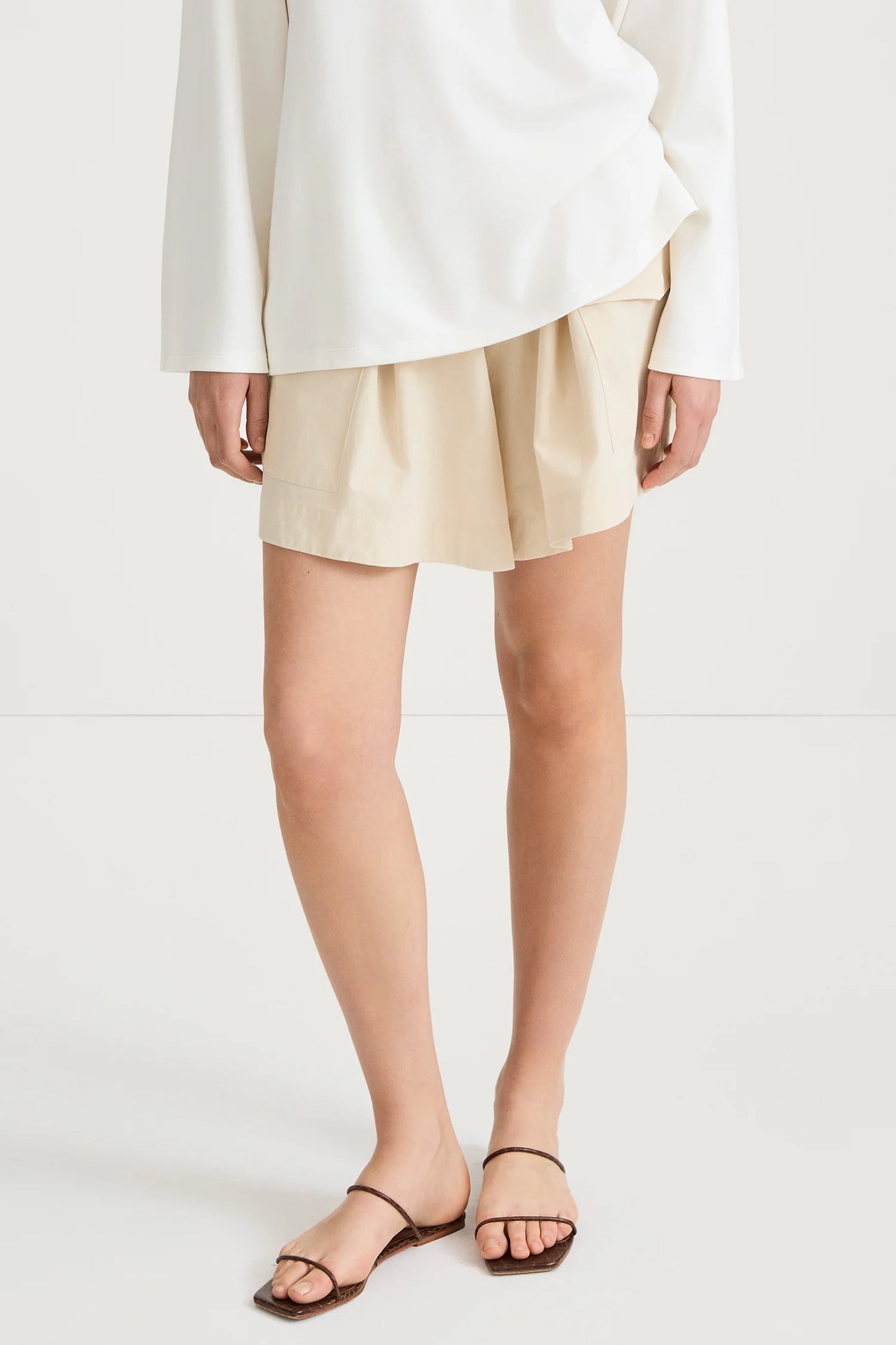 Stylein Sonya Shorts Cream - Mojo Independent Store