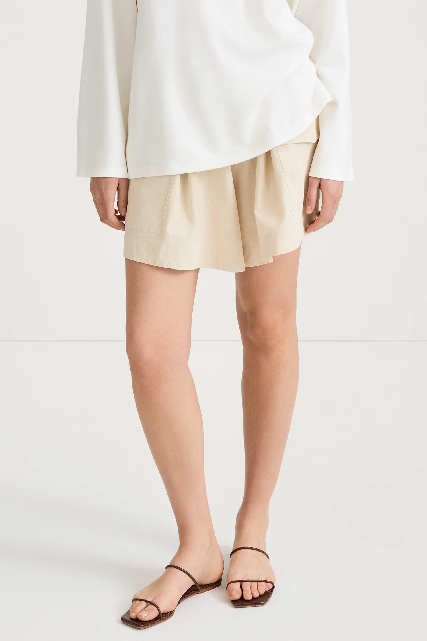 Stylein Sonya Shorts Cream - Mojo Independent Store