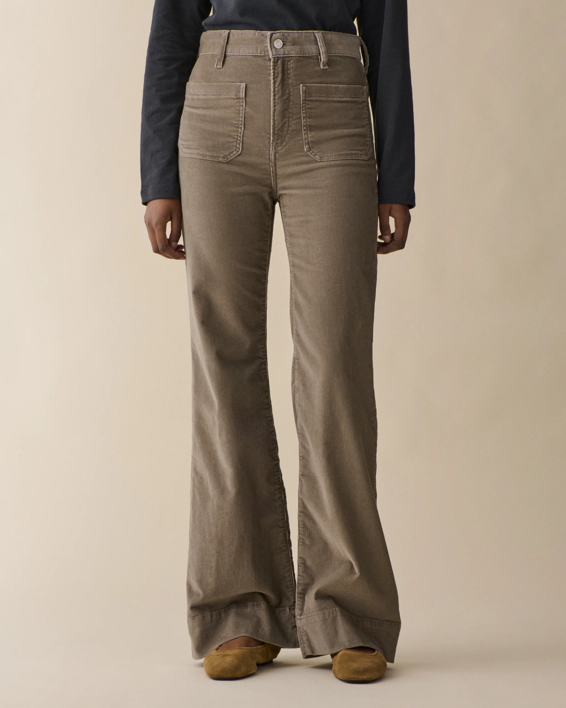 Jeanerica St Monica Grey Corduroy - Mojo Independent Store
