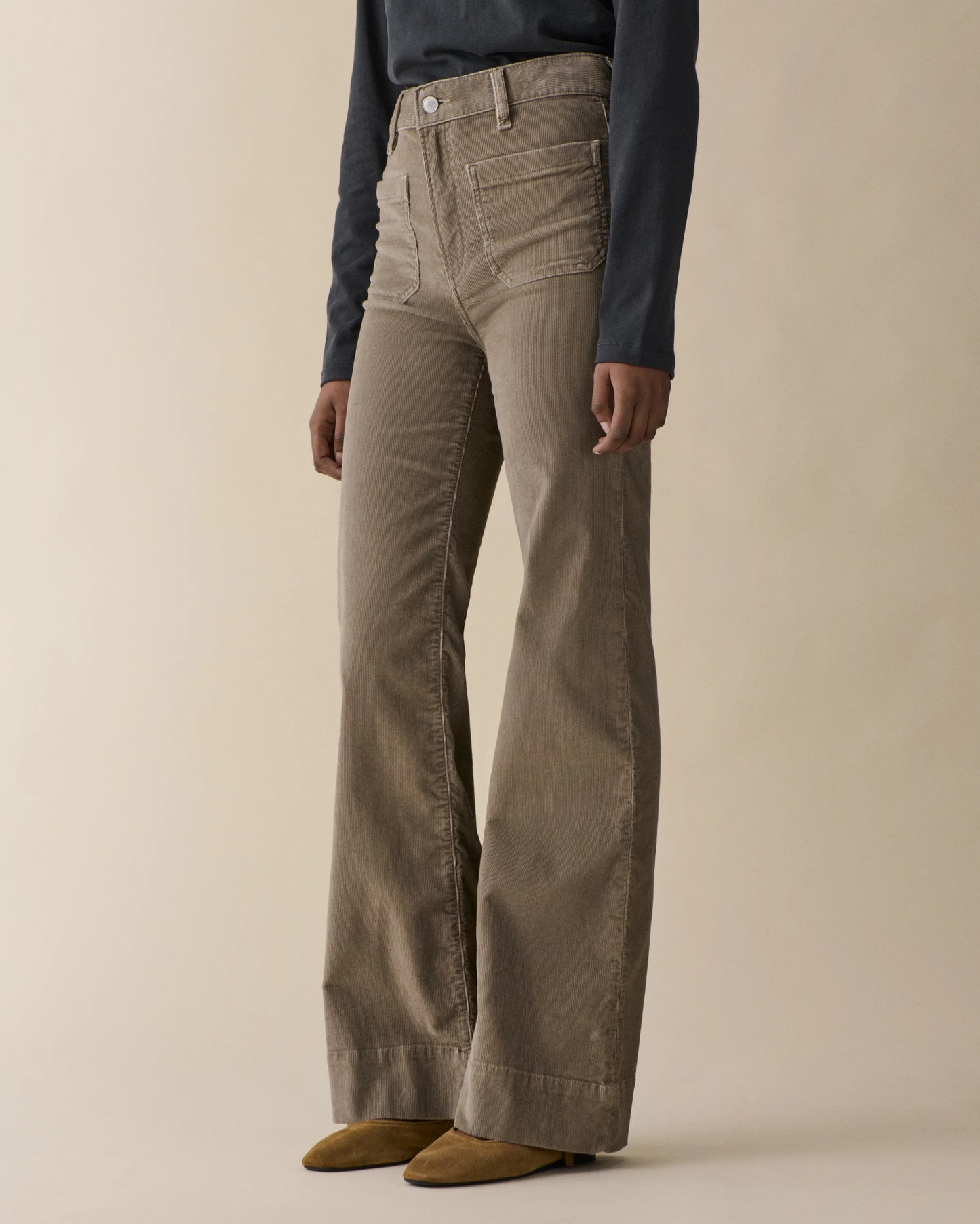 Jeanerica St Monica Grey Corduroy - Mojo Independent Store