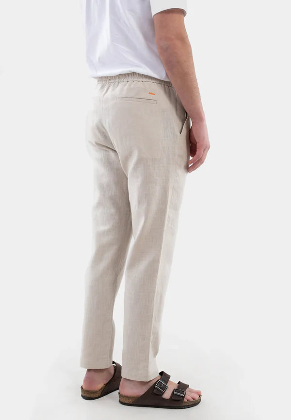 Ciszere Harlow Linen Trousers Sunburst Beige
