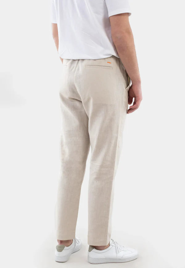 Ciszere Harlow Linen Trousers Sunburst Beige