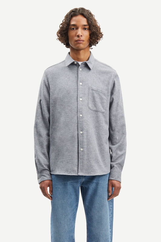 Samsøe Samsøe Liam NF Shirt Ultimate gray mel