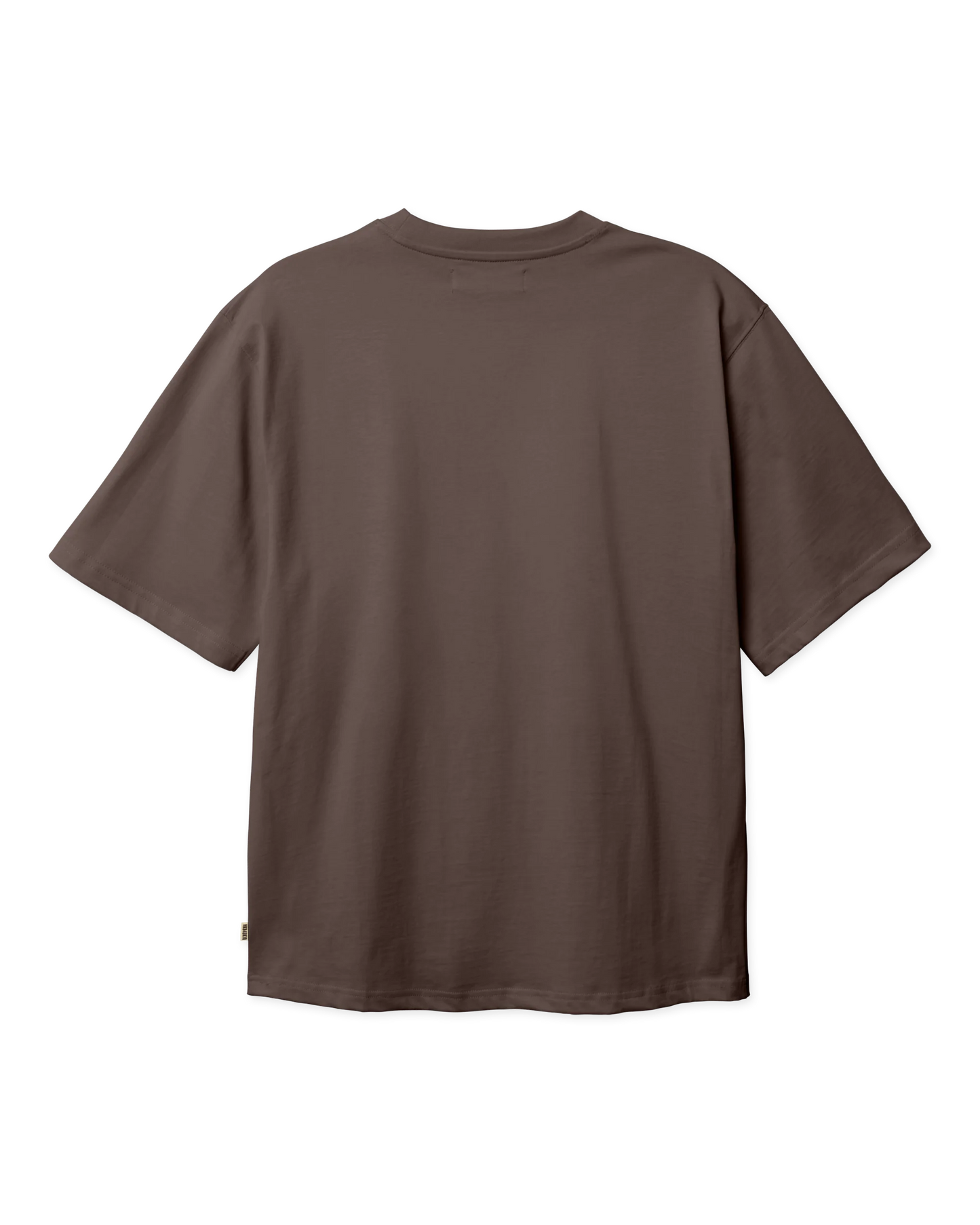 Woodbird Baine Base Tee Brown