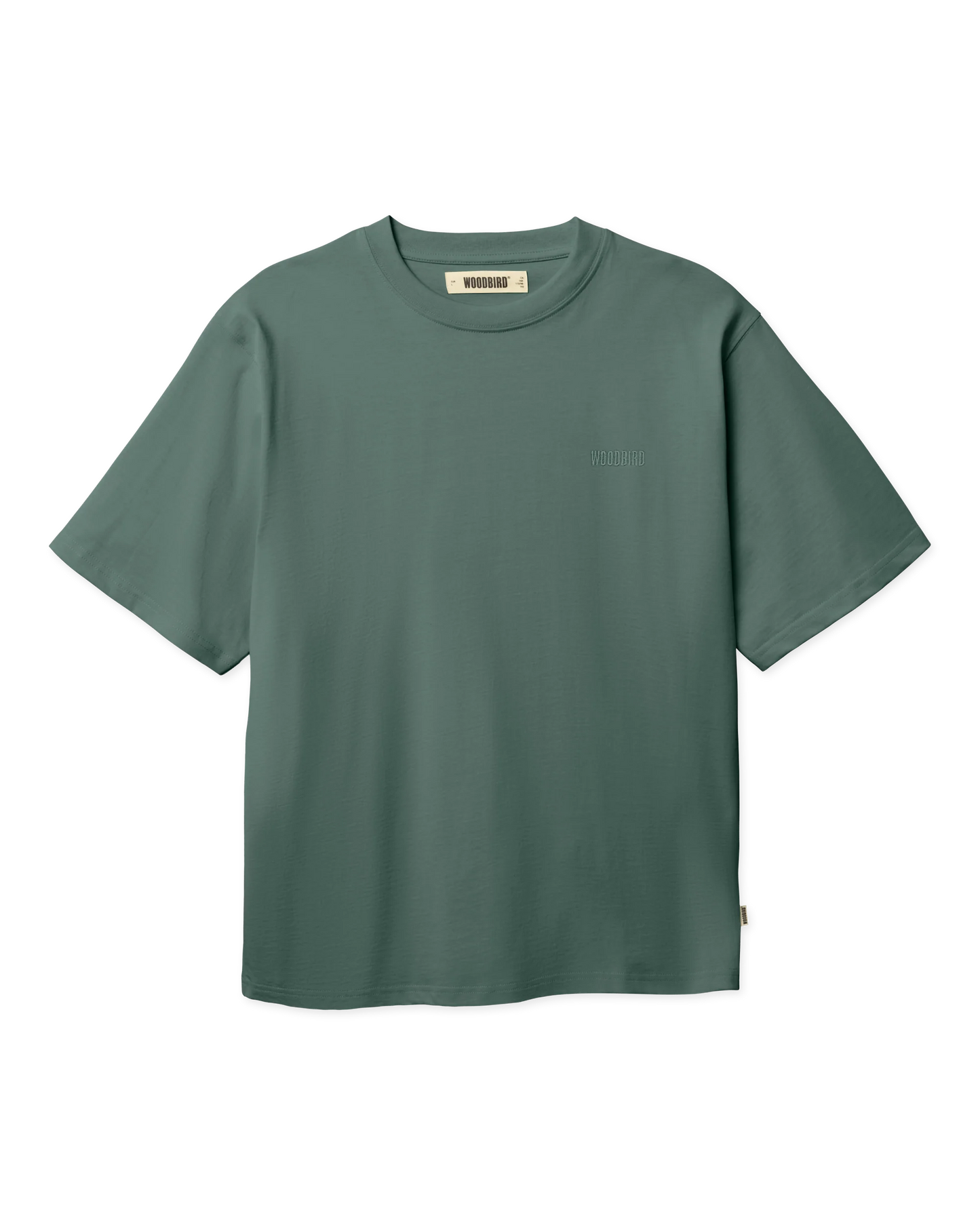 Woodbird Baine Base Tee Pine Green